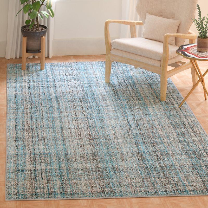 Abstract ABT141 Handmade Indoor Area Rug - Blue/Multi - 5'x8' - Safavieh