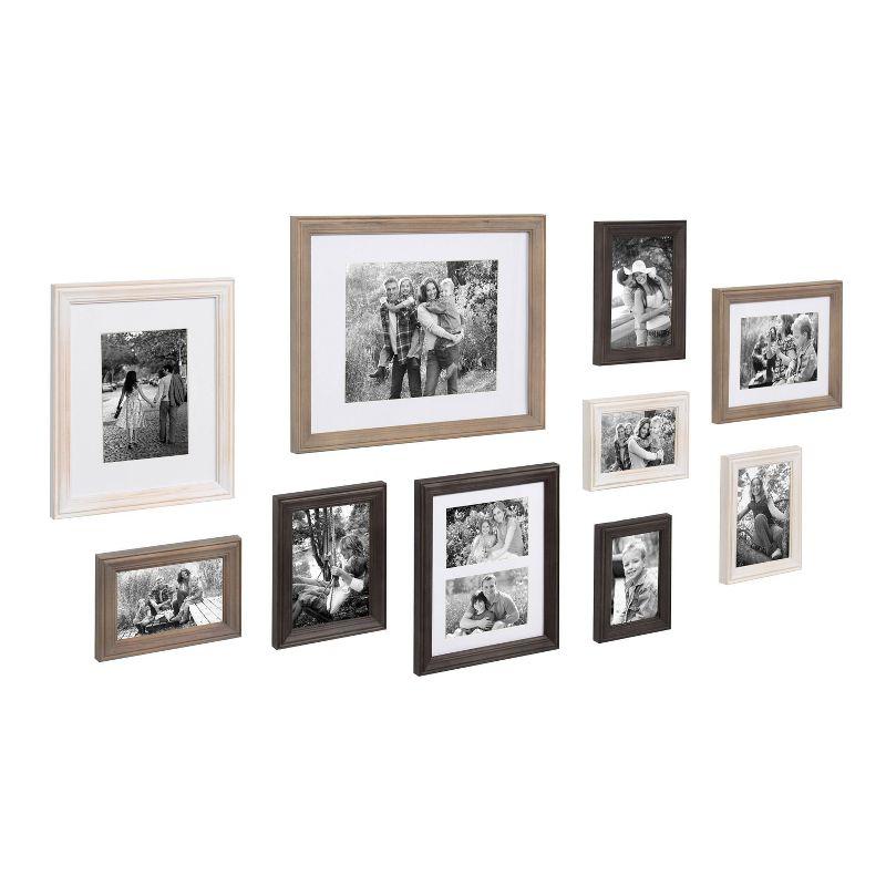 10pc Bordeaux Frame Box Set - Kate & Laurel All Things Decor