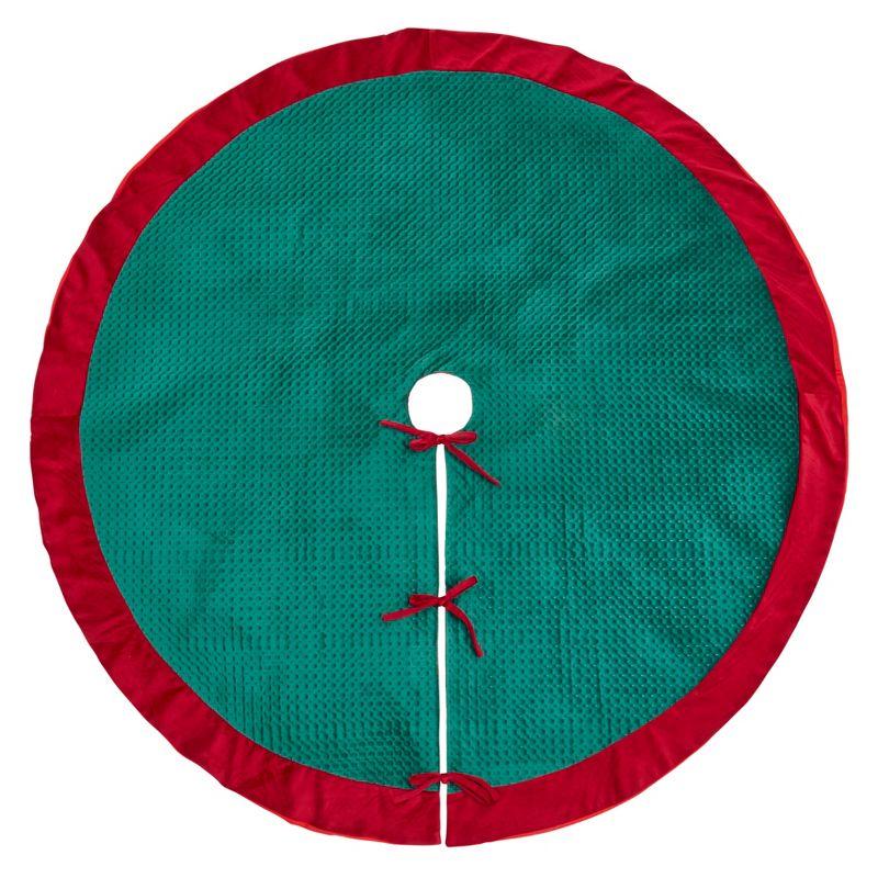 Pinsonic Velvet Tree Skirt