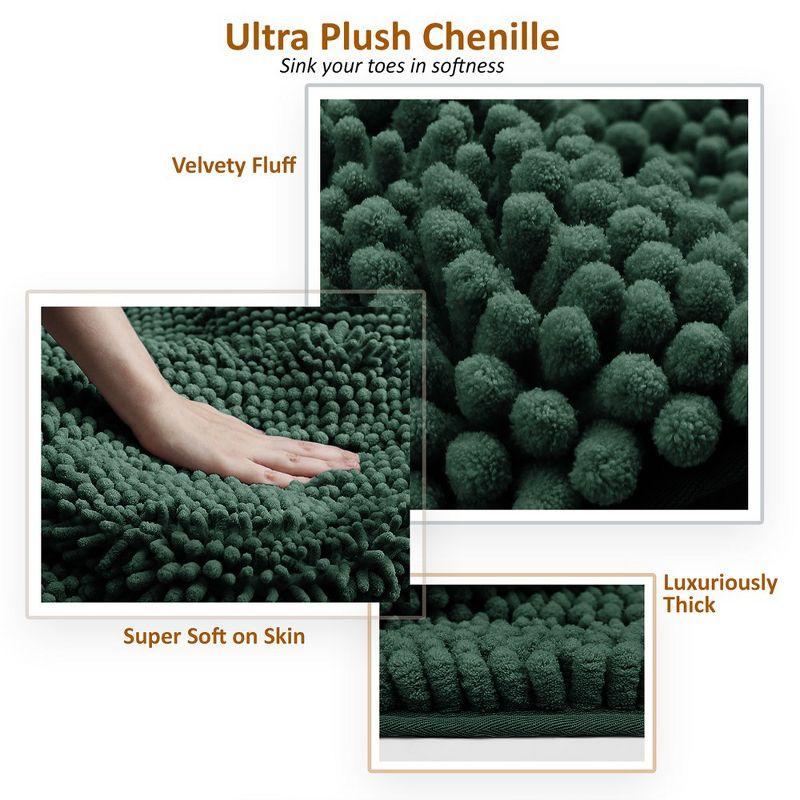 Clara Clark Clara Microfiber Bath Rug