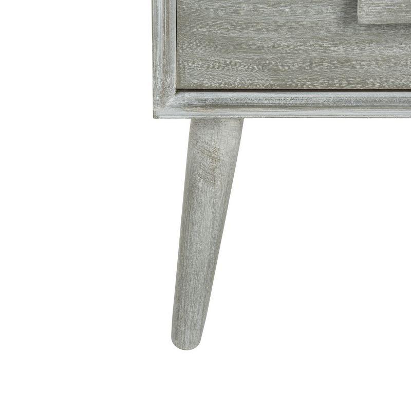 Pomona 3 Drawer Accent Table - CHS5700 - Slate Grey - Safavieh