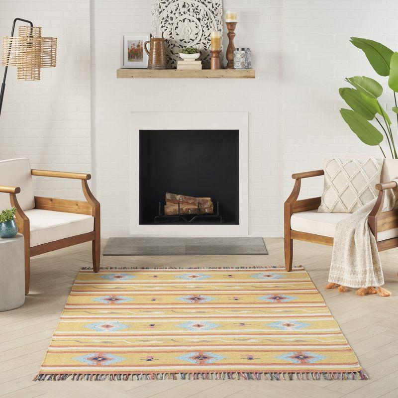 Nourison Baja Boho Southwestern Stripe Indoor Rug