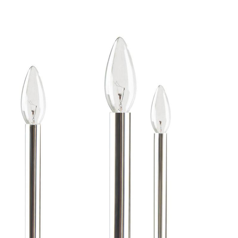 6-Light Contemporary Candelabra Styled Chandelier