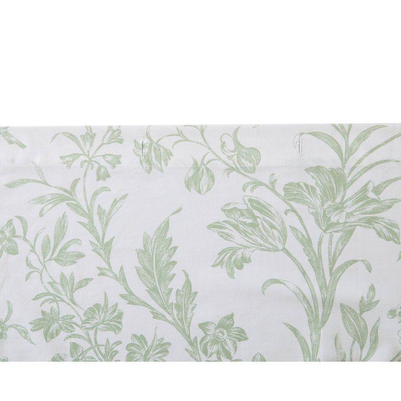 Natalie Cotton Floral Single Shower Curtain