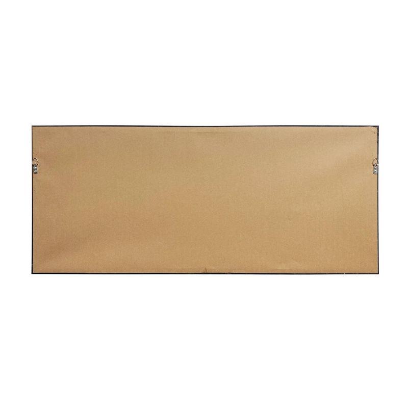 Wrought Studio™ "The Horizon" Hand Painted Floating Framed Canvas Wall Art Print, 19x45 Inches