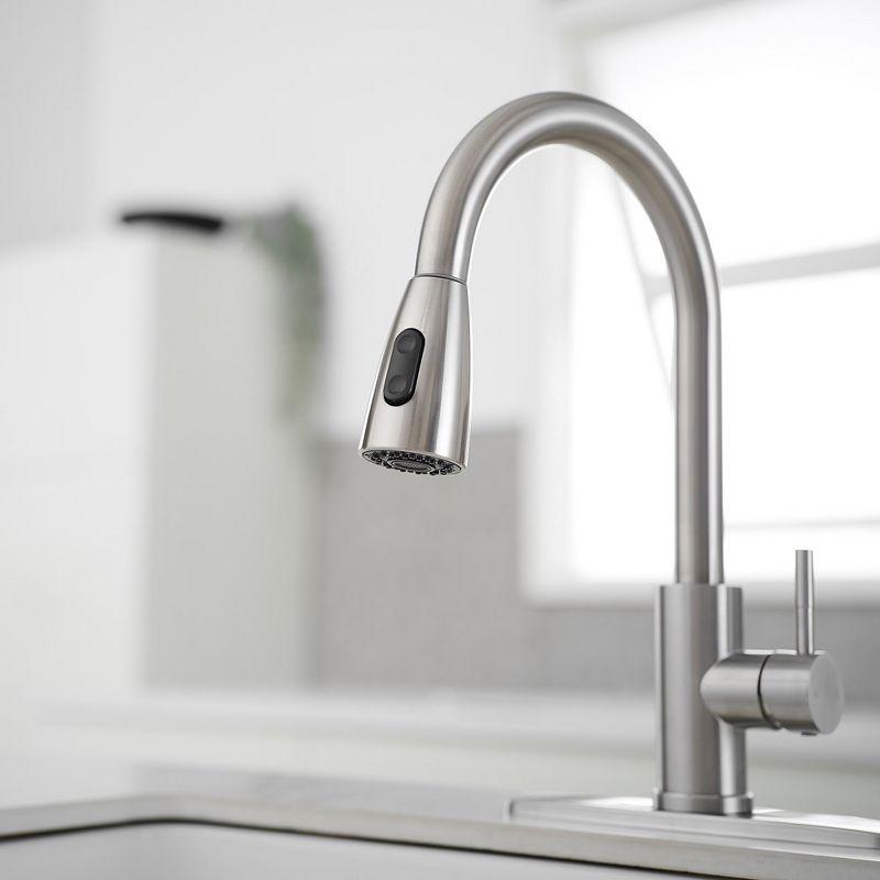 VIBRANTBATH Pull Out Kitchen Faucet