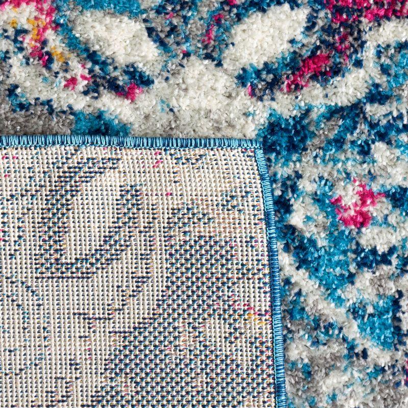 Madison MAD600 Power Loomed Indoor Area Rug - Blue/Grey - 5'3"x7'6" - Safavieh