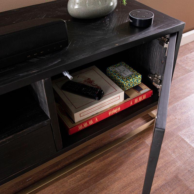 Dessingham Reclaimed Wood TV/Media Stand - MS1096913 - Black - SEI