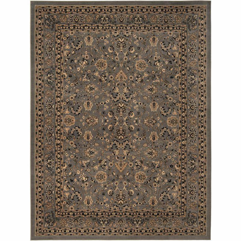 Unique Loom Sialk Hill Washington Floral Indoor Woven Area Rug