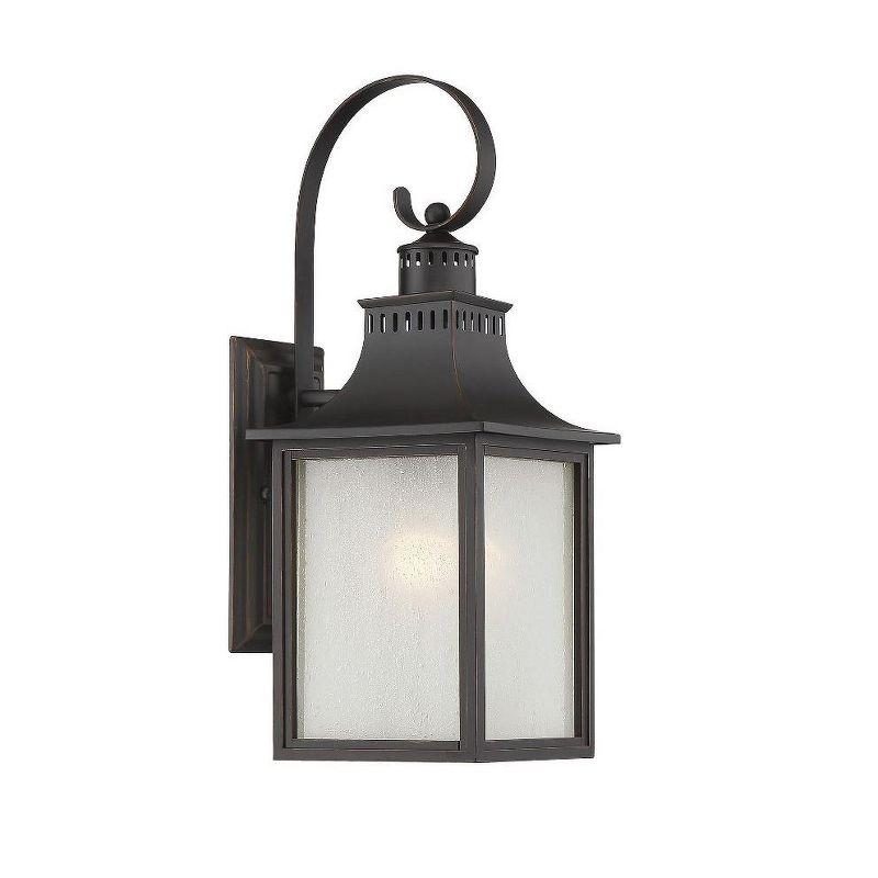 Savoy House Monte Grande 1 - Light Wall Light in  English Bronze