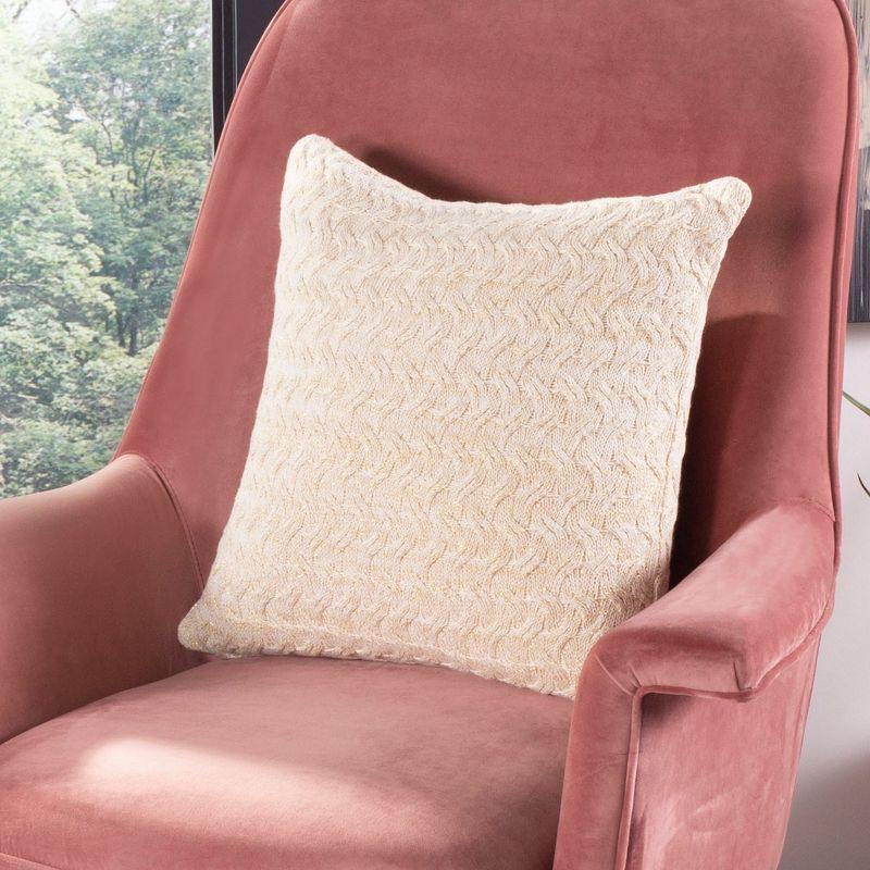 Safavieh Adara Cotton Reversible Throw Pillow