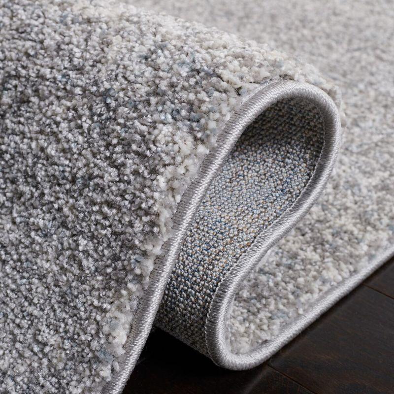 Retro RET560 Power Loomed Indoor Area Rug - 6'7"x6'7" - Grey/Beige - Safavieh
