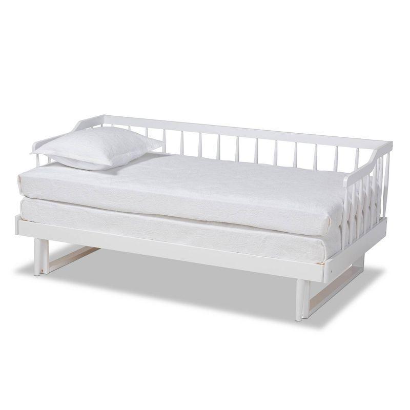 Twin to King Muriel Expandable Spindle Daybed - Baxton Studio