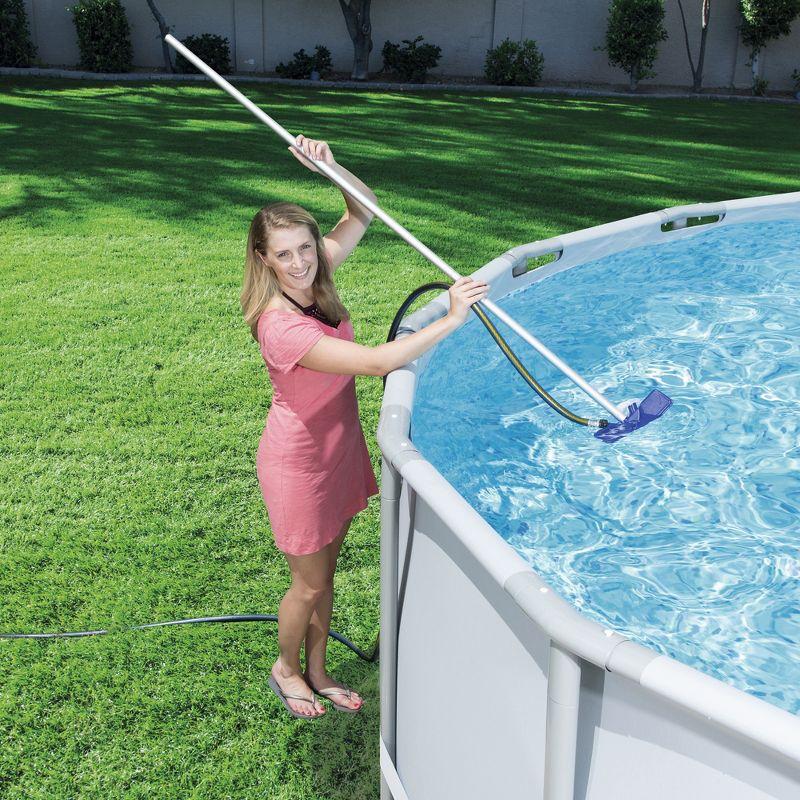 Bestway: Flowclear Above Ground Pool Maintenance Kit | Features Vacuum and Leaf Skimmer Heads
