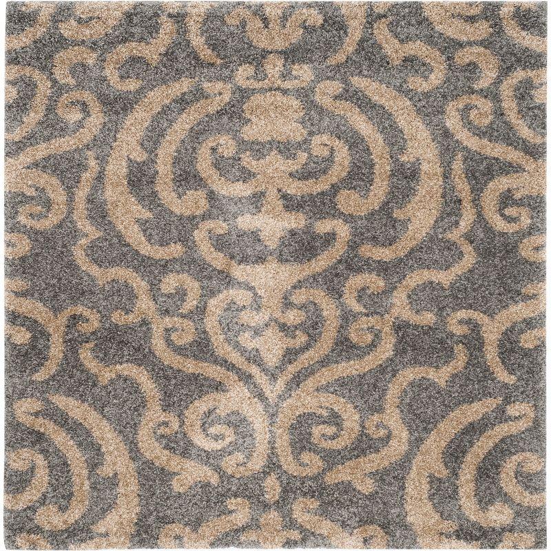 Florida Shag SG462 Power Loomed Area Rug  - Safavieh