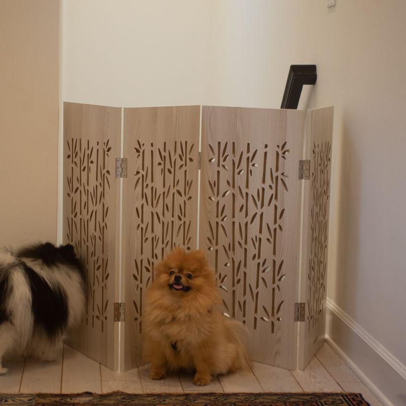 Tucker Murphy Pet™ Delgado Wood Free Standing Pet Gate