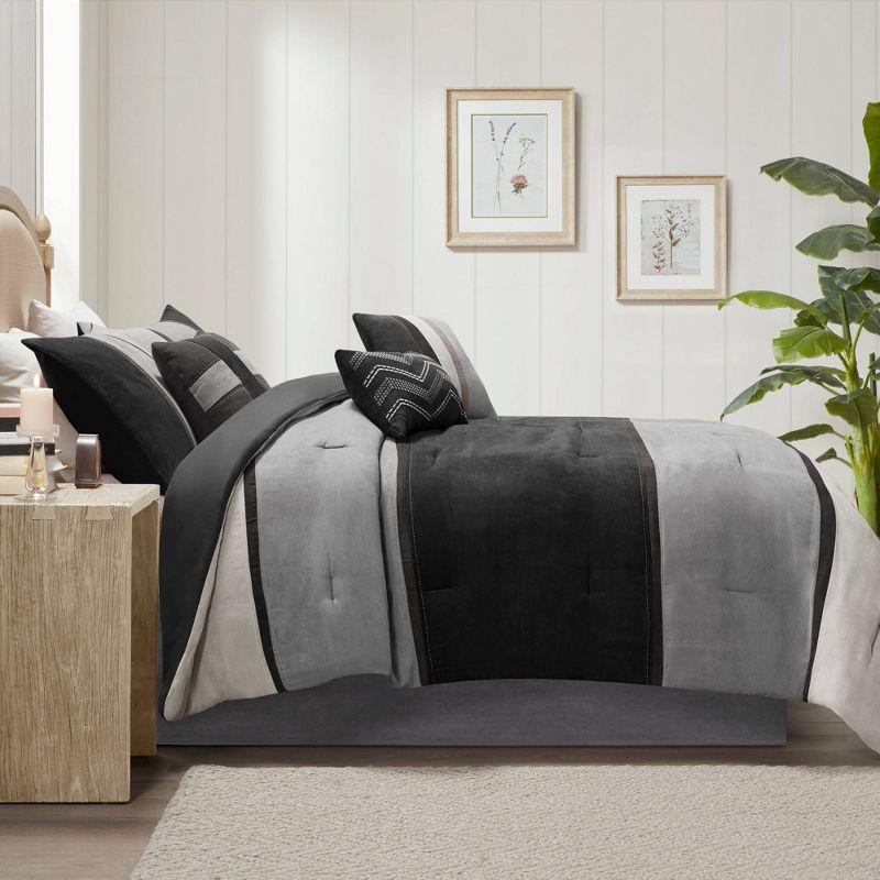 Madison Park Palisades Microfiber Comforter Set