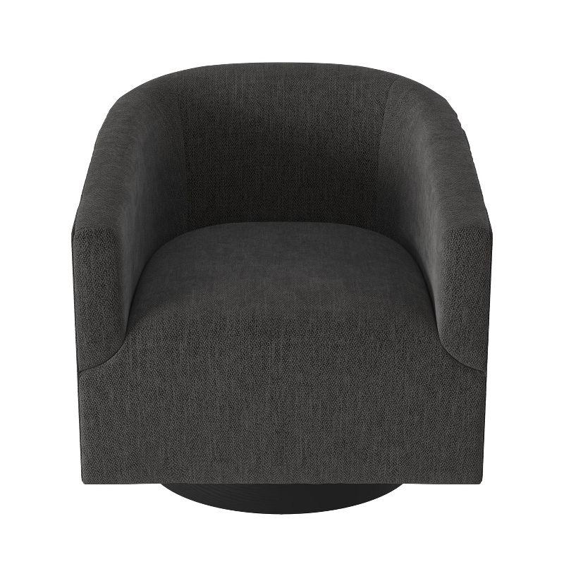 Donovan Upholstered Swivel Barrel Chair