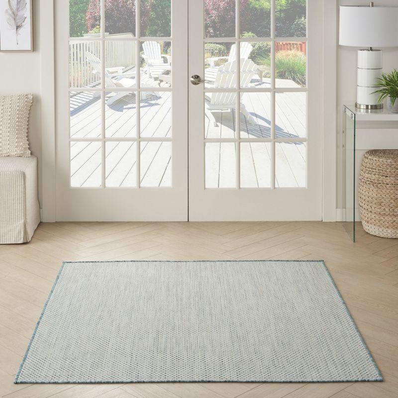 Nourison Courtyard Modern Easy Care Outdoor Rug