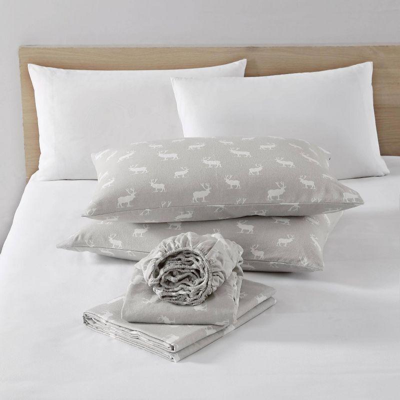 Patterned Flannel Sheet Set - Eddie Bauer