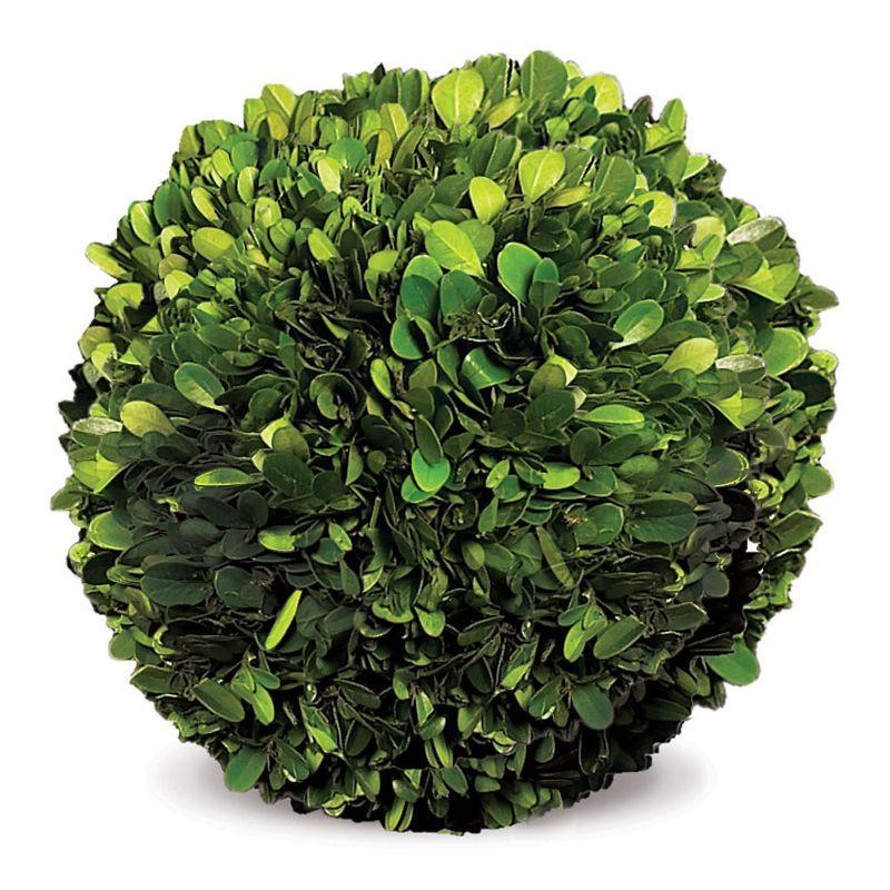 Plum & Post Boxwood Ball Faux (Fake) 8"