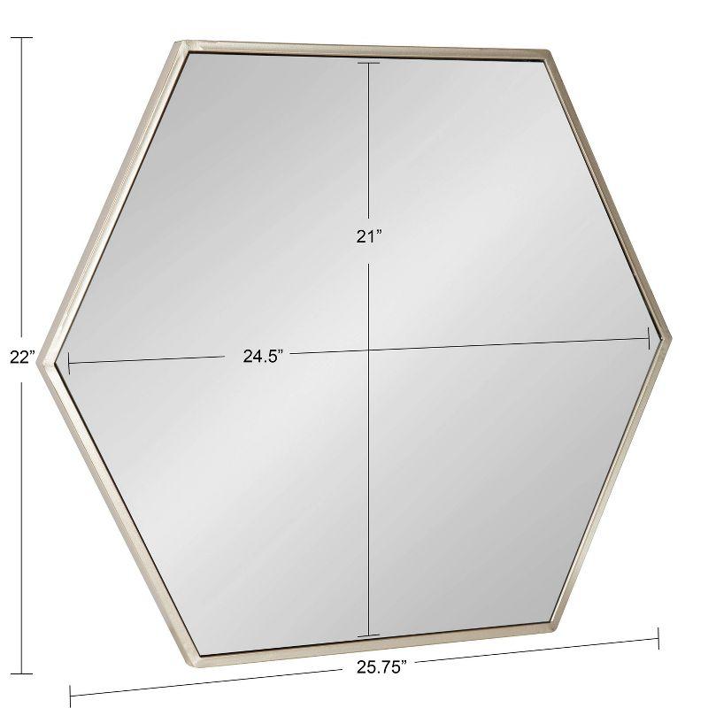 Breckler Metal Flat Mirror