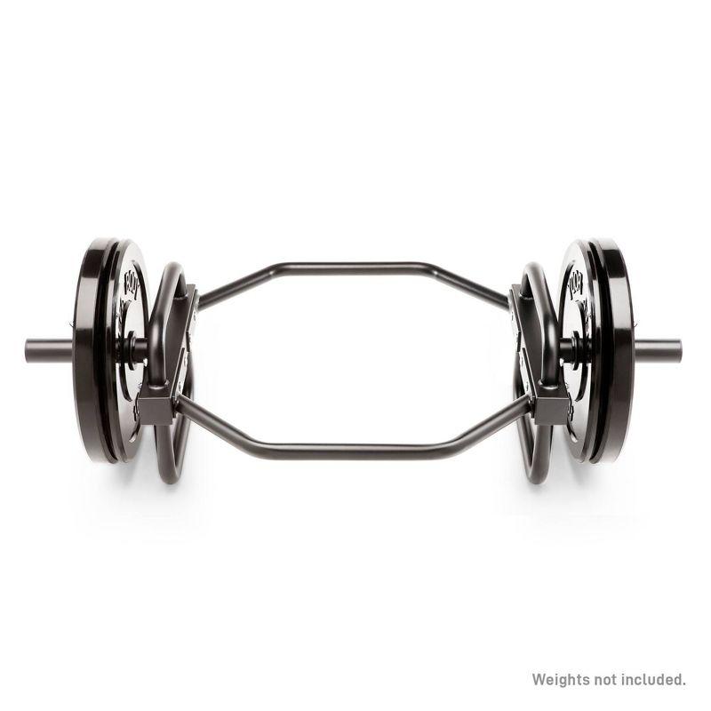 Marcy Hex Trap Weight Bar - Black