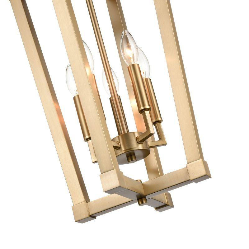 Millennium Lighting 5 - Light Pendant in  Modern Gold