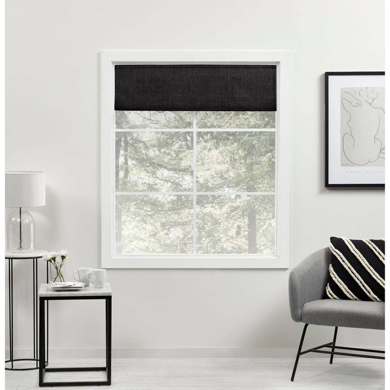 Amalgamated Textiles Exclusive Home Acadia 100% Blackout Roman Shade
