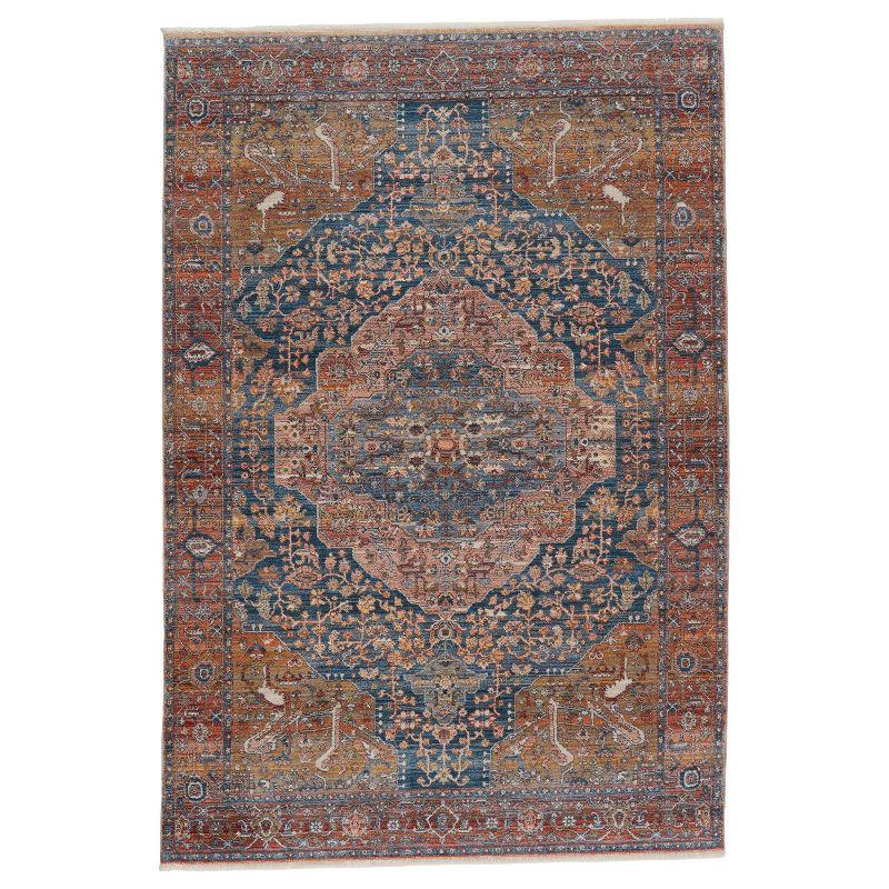 Saphir Medallion Area Rug Blue - Jaipur Living