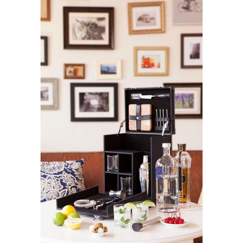 Legacy Hamilton Portable Cocktail Bar Set