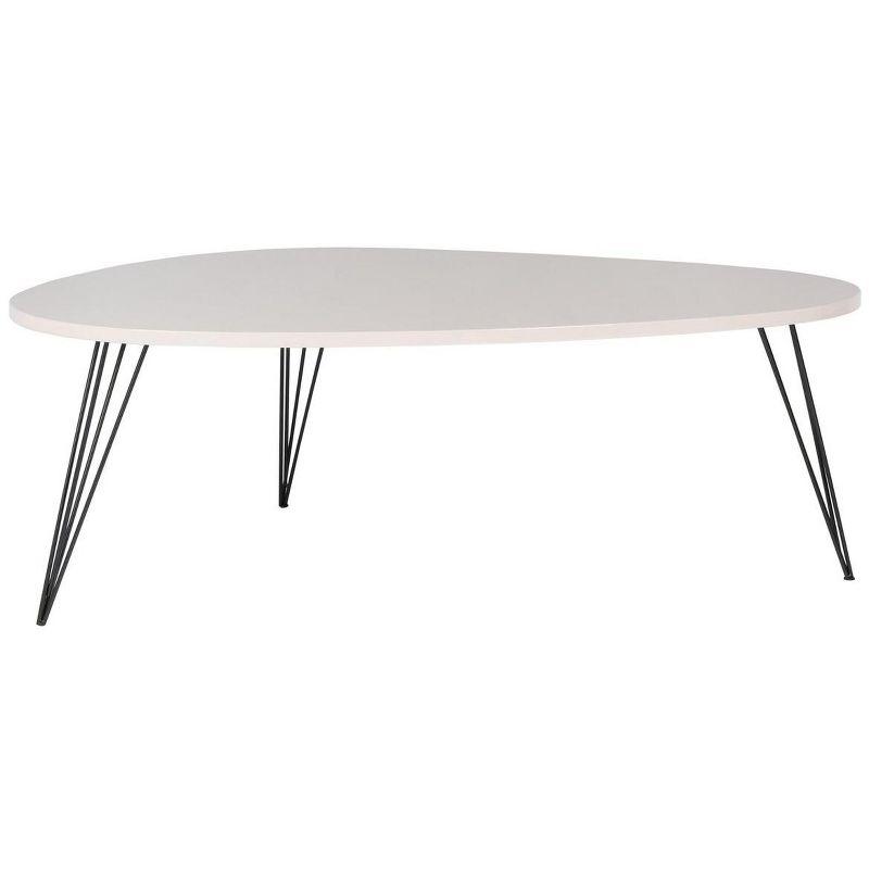 Wynton Coffee Table - Taupe/Black - Safavieh