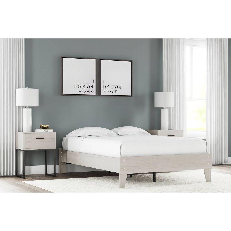 Socalle Platform Bed Natural - Signature Design by Ashley