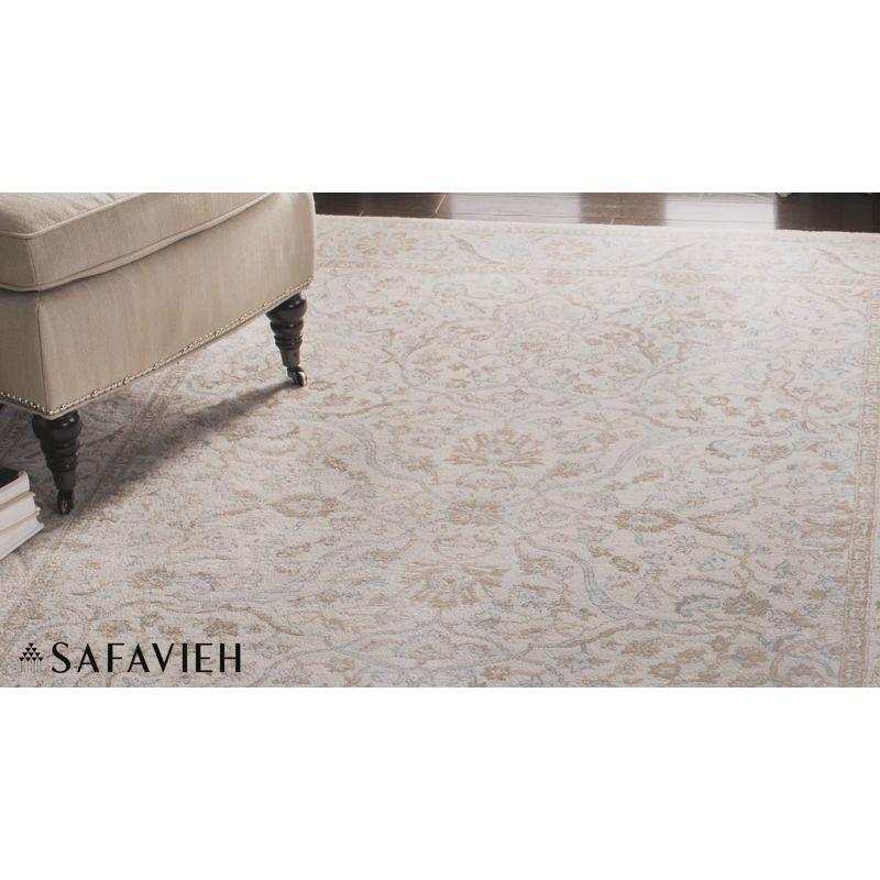 Isabella ISA912 Power Loomed Accent Rug - Grey/Dark Grey - 3'x5' - Safavieh.
