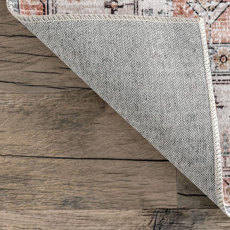 Luxe SoftSleek 8' x 10' Light Gray Recycled Fiber Area Rug