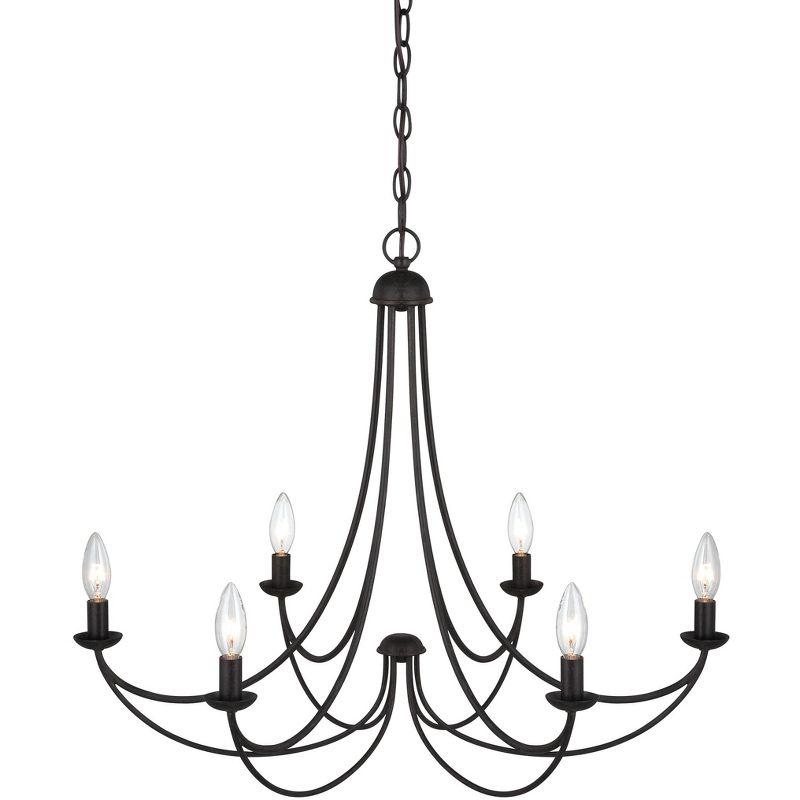 Quoizel Lighting Mirren 6 - Light Chandelier in  Imperial Bronze