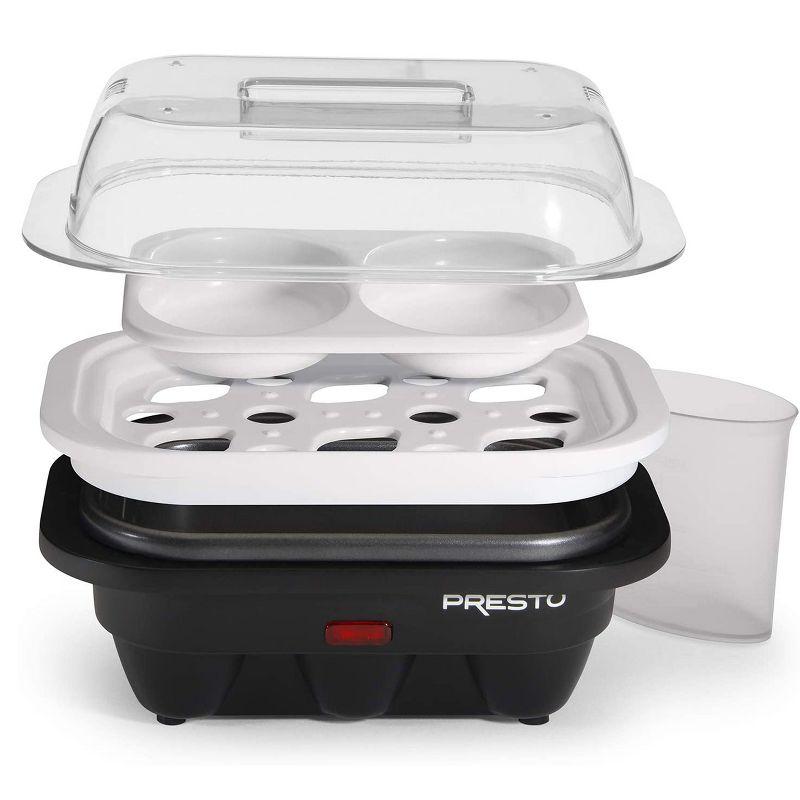 Presto Electric 6 Egg Cooker in Black