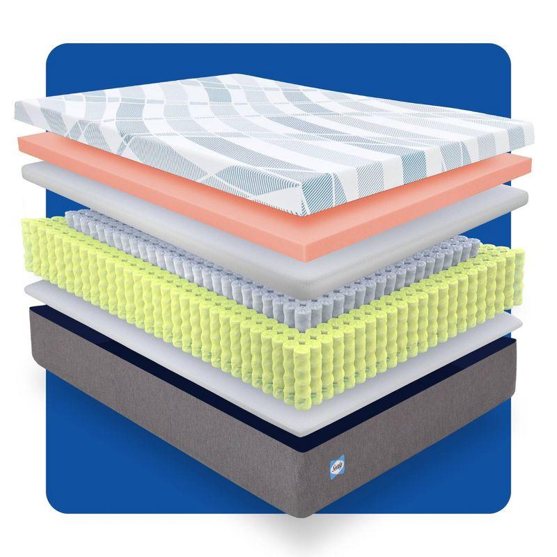 Sealy Sealy Dreamlife 14” Plush Hybrid Mattress-in-a-Box