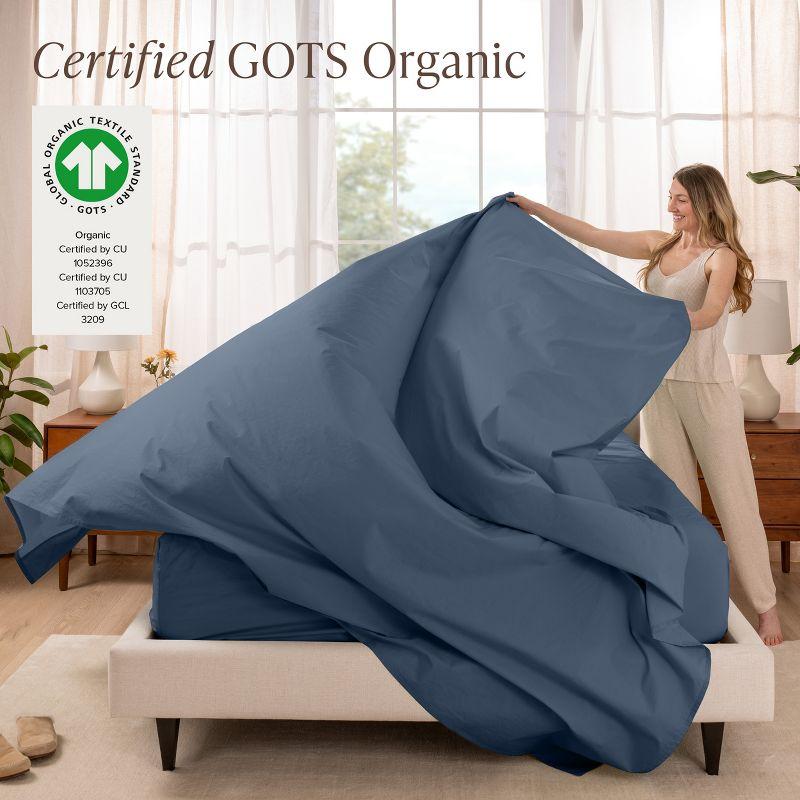 Bare Home 100% Cotton Percale Sheet Set