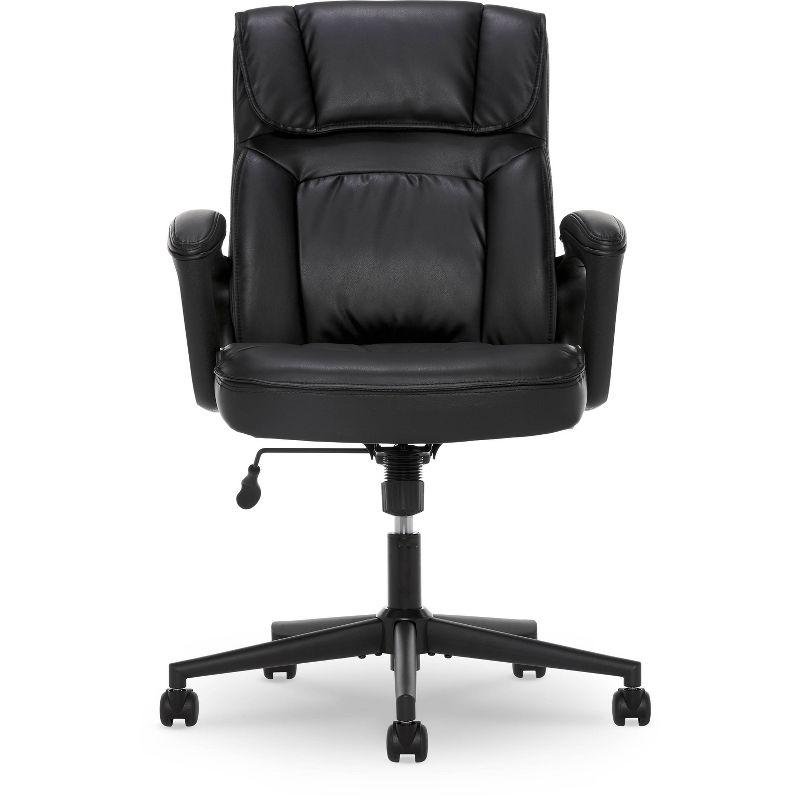 Style Hannah Office Chair Bonded Leather Comfort - Serta