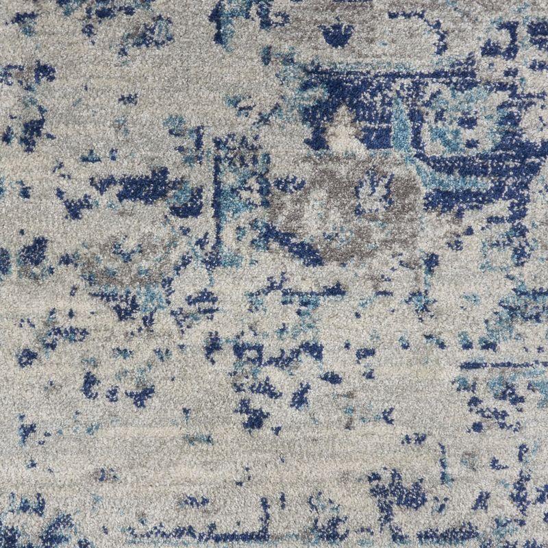 Nourison Tranquil Persian Indoor Rug Ivory Light Blue 2' x 4'