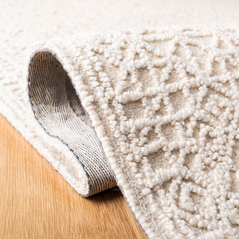 Trace TRC255 Hand Tufted Indoor Accent Rug - Light Beige - 2'3"x4' - Safavieh