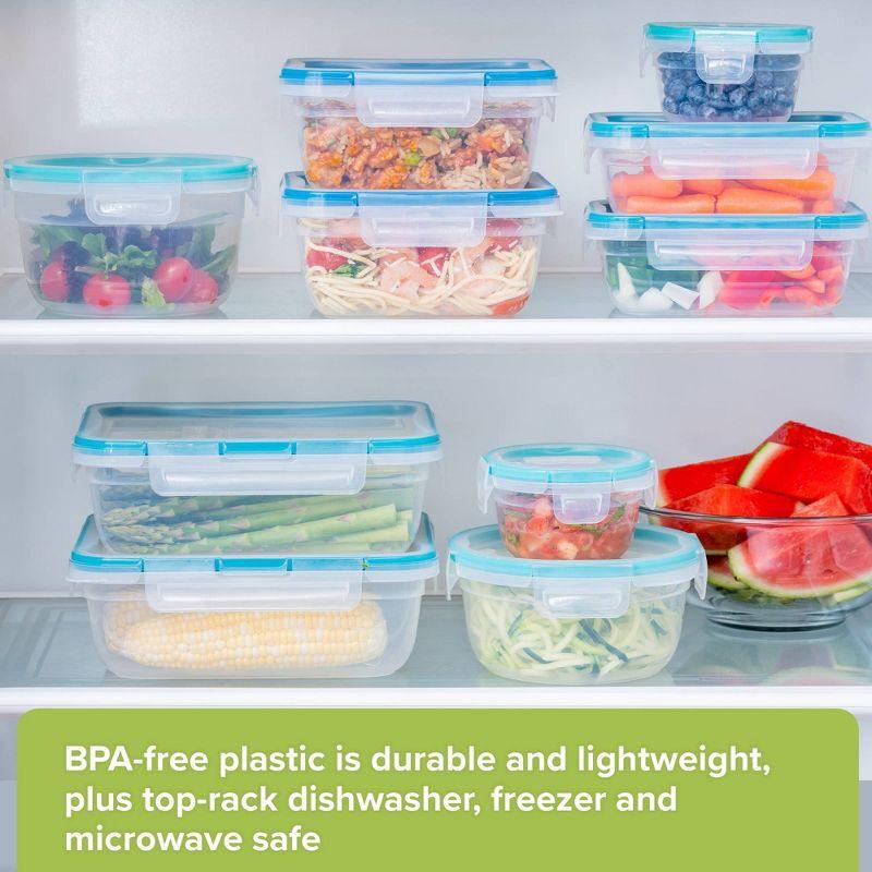 Snapware Total Solutions Plastic Food Storage Container Set - 20pc