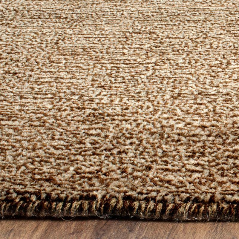 Himalaya HIM311 Hand Loomed Area Rug - Brown - 6'x9' - Safavieh.