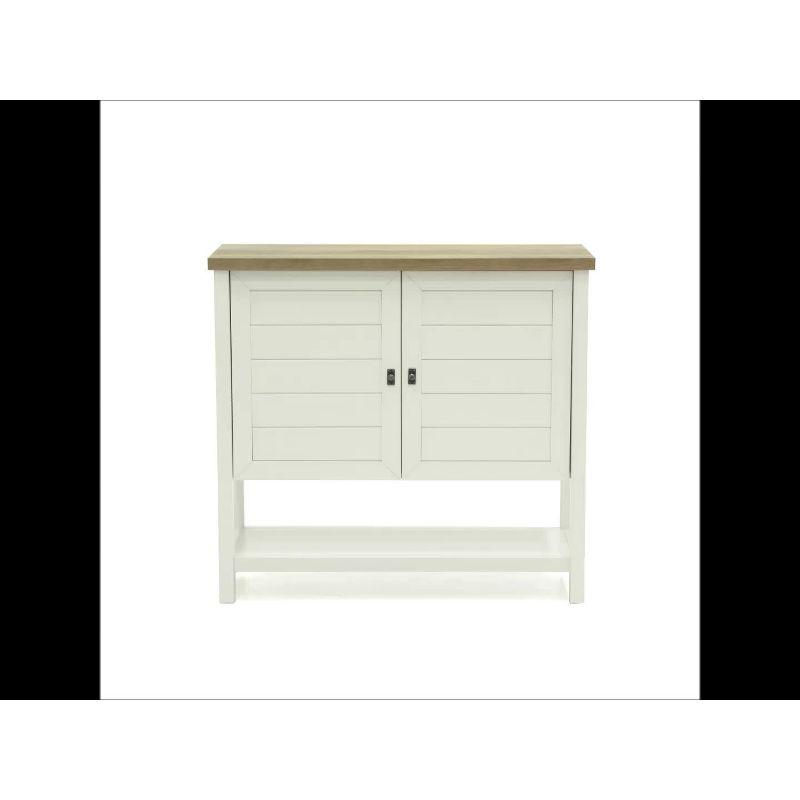 Cottage Road Storage Cabinet Soft White - Sauder