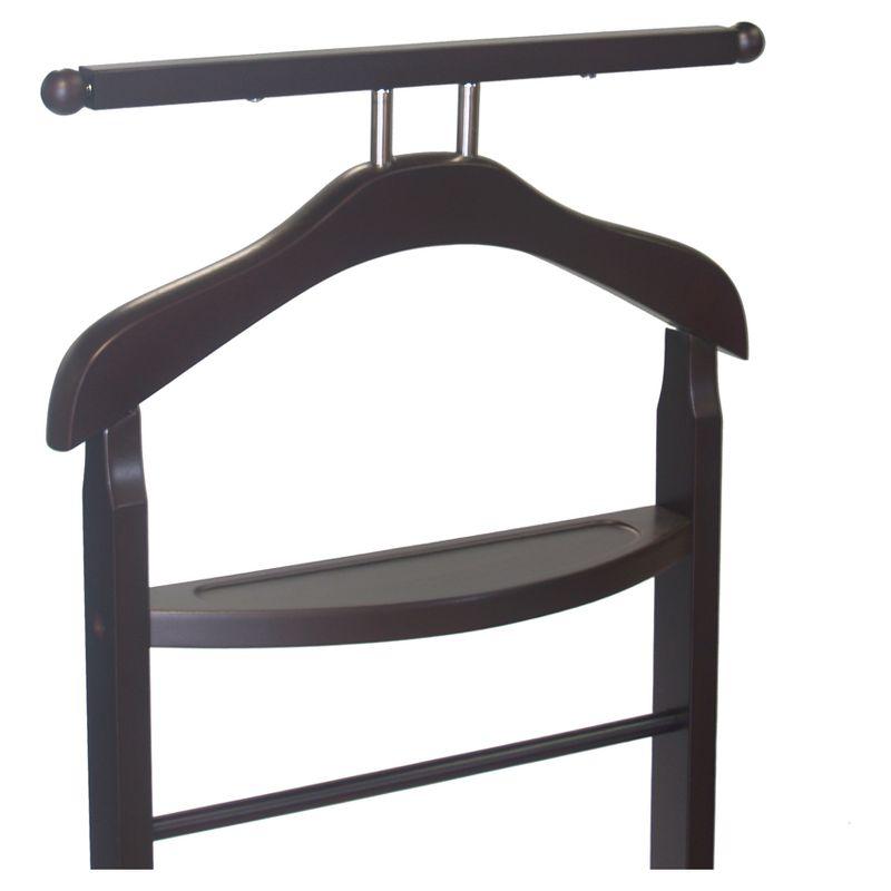 Knight Solid Wood Freestanding Valet Stand