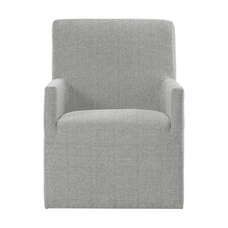 Set of 2 Cade Upholstered Armchairs Gray - Picket House Furnishings