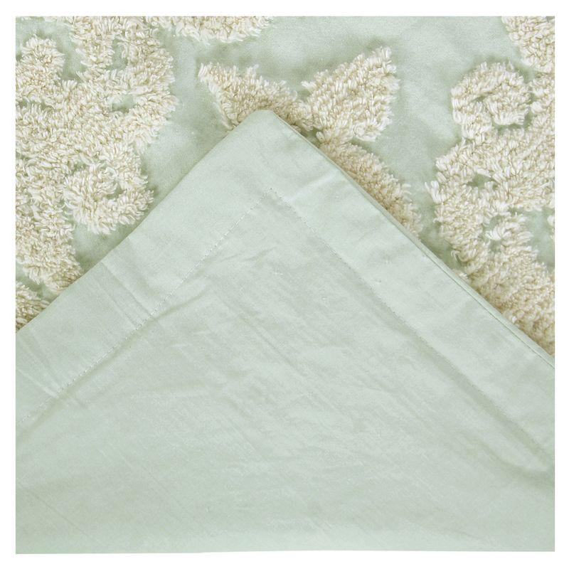 Better Trends Florence Standard 100% Cotton Floral Pattern Coverlet/Bedspread