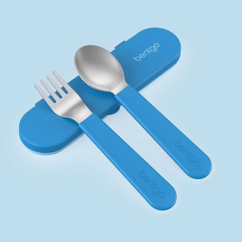 Bentgo Kids' Stainless Steel Utensil - Blue