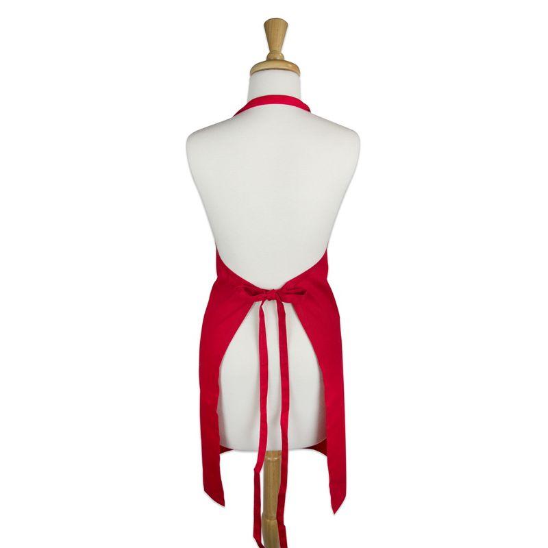 Design Imports  Chino Chef Apron Tango Red